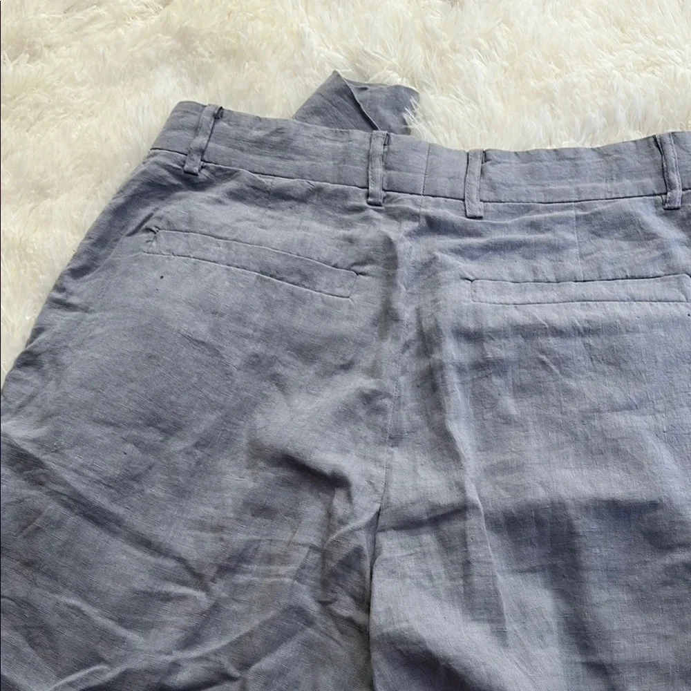 Mes Demoiselles Linen Light Gray Men's Chinos